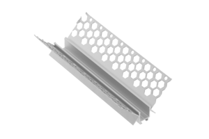 GTV LED‑профиль GLAX угловой внутренний для гипсокартонных плит (ГКЛ), 3 м, неанодированный